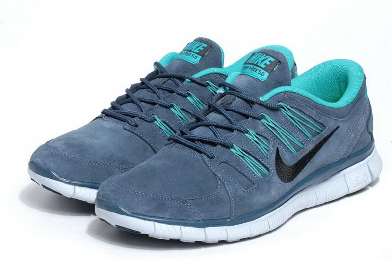 Nike Free 5.0 Fur mens and womens shoes Dark blue Black (1)